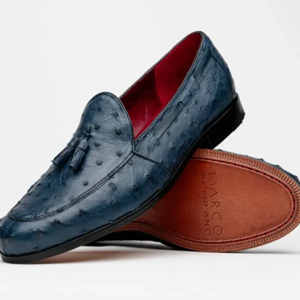 marco_di_milano_aubiere_o_1-5.webp Flash Sale Marco di Milano Aubiere Ostrich Quill Tassel Loafers Navy