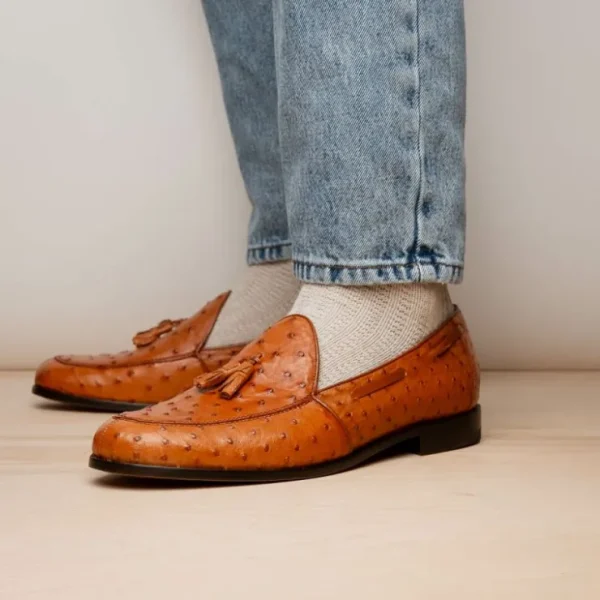 marco_di_milano_aubiere_o_11-4.webp Clearance Marco di Milano Aubiere Ostrich Quill Tassel Loafers Cognac
