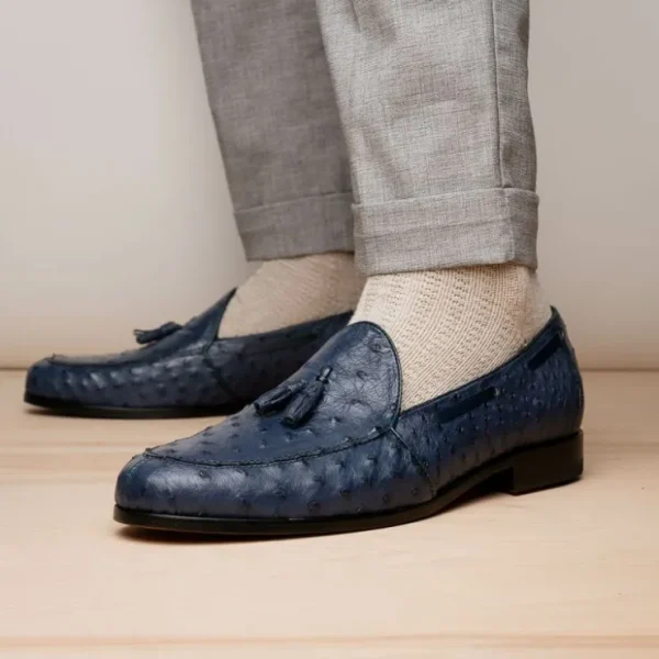 marco_di_milano_aubiere_o_11-5.webp Flash Sale Marco di Milano Aubiere Ostrich Quill Tassel Loafers Navy