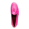 Clearance Marco di Milano Aubiere Ostrich Quill Tassel Loafers Pink