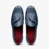 Flash Sale Marco di Milano Aubiere Ostrich Quill Tassel Loafers Navy