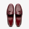 Flash Sale Marco di Milano Aubiere Ostrich Quill Tassel Loafers Wine