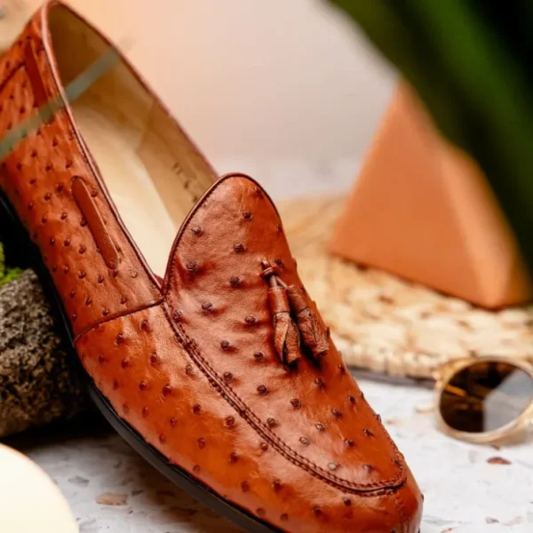 marco_di_milano_aubiere_o_7-4.webp Clearance Marco di Milano Aubiere Ostrich Quill Tassel Loafers Cognac