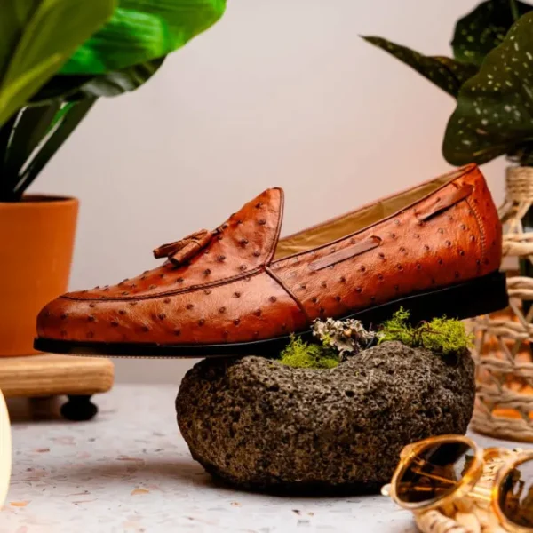 marco_di_milano_aubiere_o_8-4.webp Clearance Marco di Milano Aubiere Ostrich Quill Tassel Loafers Cognac