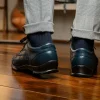 Shop Marco di Milano Bari Lizard Patchwork Sneakers Navy