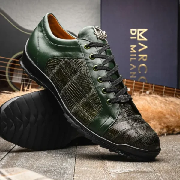 marco_di_milano_bari_liza_5-1.webp Hot Marco di Milano Bari Lizard Patchwork Sneakers Green