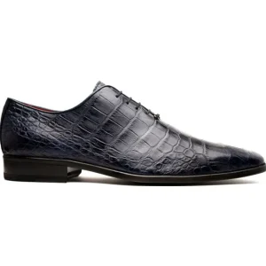 Online Marco di Milano Bono Alligator Wholecut Oxfords Navy