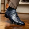 Online Marco di Milano Bono Alligator Wholecut Oxfords Navy