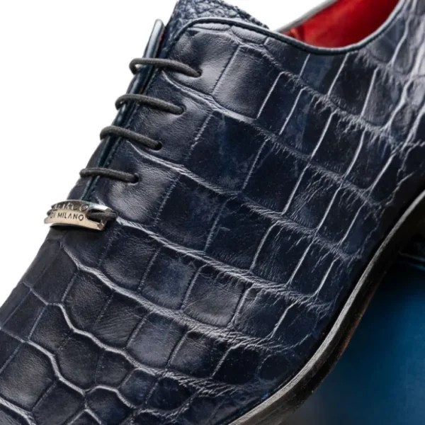 Online Marco di Milano Bono Alligator Wholecut Oxfords Navy