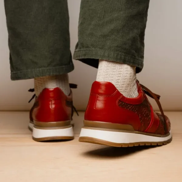 marco_di_milano_brescia_p_12.webp Fashion Marco di Milano Brescia Python & Calfskin Sneakers Antique Cognac AntiqueCognac