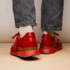 Cheap Marco di Milano Brescia Python & Calfskin Sneakers Red