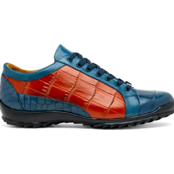 marco_di_milano_cairo_all_0-1.webp Best Sale Marco di Milano Cairo Alligator Sneakers Blue Jean / Honey
