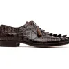 Sale Marco di Milano Cancun Caiman Crocodile Derby Brown