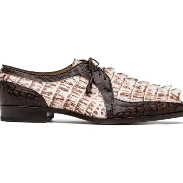 marco_di_milano_caribe_ca_0-3.webp Best Sale Marco di Milano Caribe Caiman Crocodile Derby Rustic White / Brown