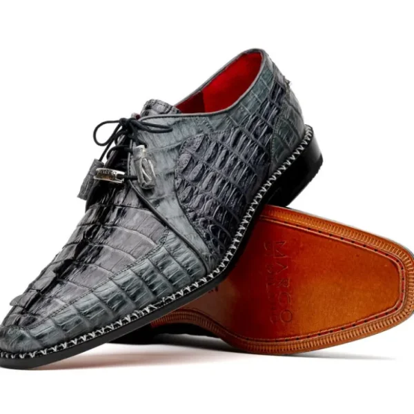 marco_di_milano_caribe_ca_1-2.webp Best Sale Marco di Milano Caribe Caiman Crocodile Derby Dark Grey DarkGrey