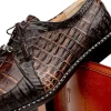 Hot Marco di Milano Caribe Caiman Crocodile Derby Orix / Brown