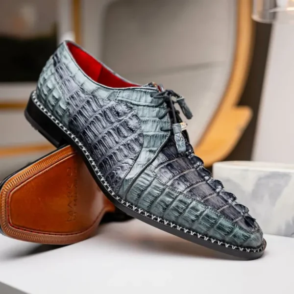 marco_di_milano_caribe_ca_5-2.webp Best Sale Marco di Milano Caribe Caiman Crocodile Derby Dark Grey DarkGrey