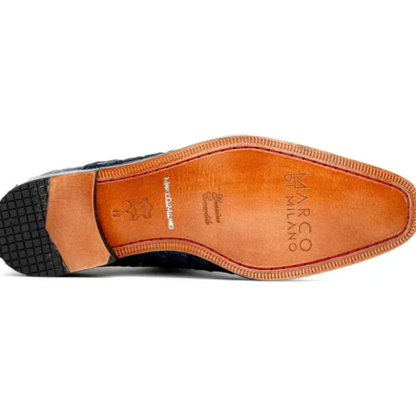marco_di_milano_caribe_ca_5.webp New Marco di Milano Caribe Caiman Crocodile Derby Newspaper / Black