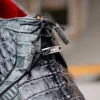 Best Sale Marco di Milano Caribe Caiman Crocodile Derby Dark Grey DarkGrey