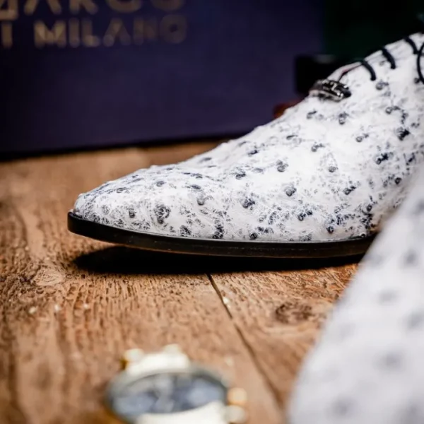 Clearance Marco di Milano Criss Ostrich Quill Dress Oxfords Antique Newspaper AntiqueNewspaper
