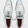 Clearance Marco di Milano Criss Ostrich Quill Dress Oxfords Antique Newspaper AntiqueNewspaper