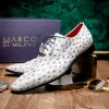 Clearance Marco di Milano Criss Ostrich Quill Dress Oxfords Antique Newspaper AntiqueNewspaper