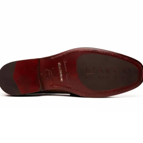 Hot Marco di Milano Enzo Lizard Bit Loafers Cognac