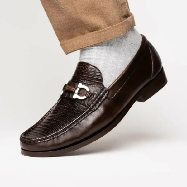 marco_di_milano_enzo_liza_9-1.webp Online Marco di Milano Enzo Lizard Bit Loafers Brown