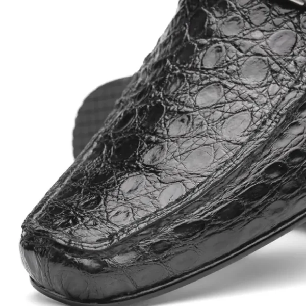 marco_di_milano_fabro_cai_4-2.webp New Marco di Milano Fabro Caiman Crocodile Bit Loafers Grey