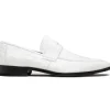 Online Marco di Milano Fangio Ostrich Penny Loafers White
