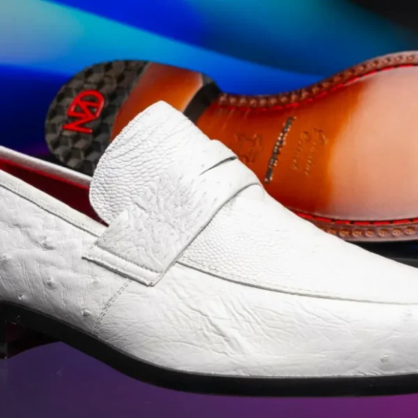 marco_di_milano_fangio_os_10-3.webp Online Marco di Milano Fangio Ostrich Penny Loafers White