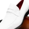 Online Marco di Milano Fangio Ostrich Penny Loafers White