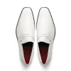 Online Marco di Milano Fangio Ostrich Penny Loafers White