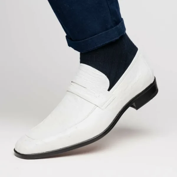 marco_di_milano_fangio_os_6-3.webp Online Marco di Milano Fangio Ostrich Penny Loafers White