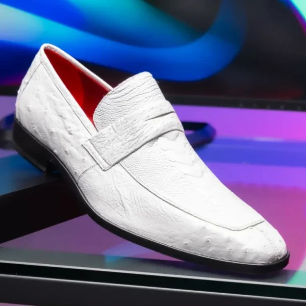 marco_di_milano_fangio_os_9-3.webp Online Marco di Milano Fangio Ostrich Penny Loafers White