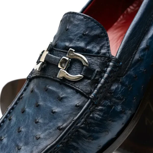marco_di_milano_ferrioni__2-3.webp Online Marco di Milano Ferrioni Ostrich Bit Loafer Navy