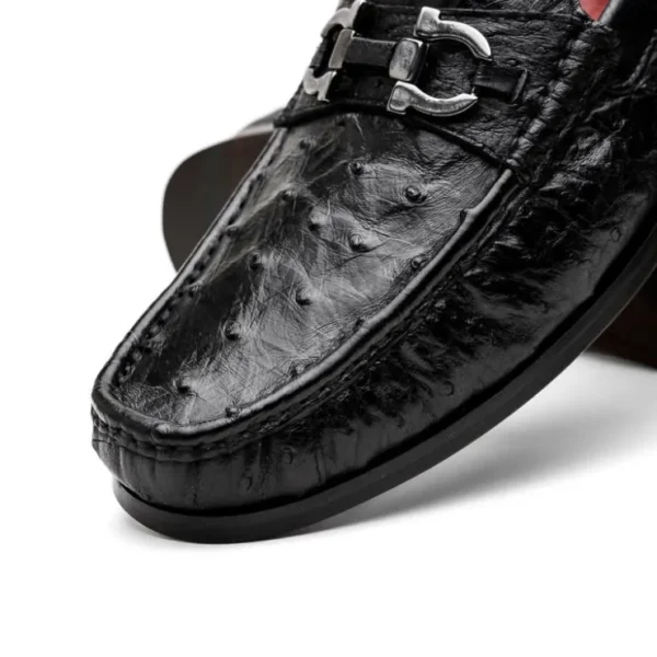 marco_di_milano_ferrioni__2.webp Hot Marco di Milano Ferrioni Ostrich Bit Loafer Black