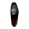 Hot Marco di Milano Ferrioni Ostrich Bit Loafer Black