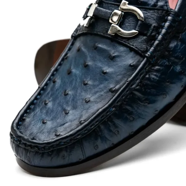 marco_di_milano_ferrioni__3-3.webp Online Marco di Milano Ferrioni Ostrich Bit Loafer Navy