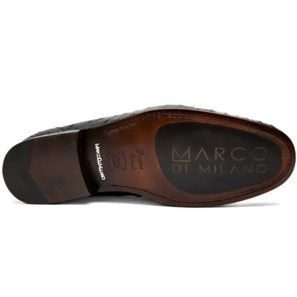 marco_di_milano_ferrioni__4.webp Hot Marco di Milano Ferrioni Ostrich Bit Loafer Black