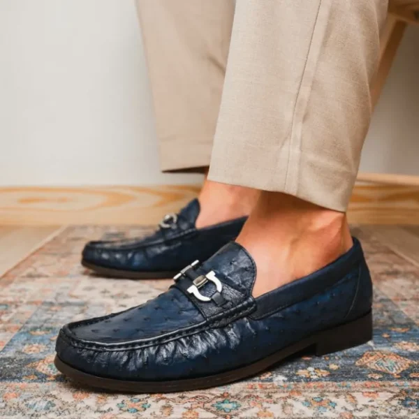 marco_di_milano_ferrioni__6-3.webp Online Marco di Milano Ferrioni Ostrich Bit Loafer Navy