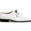 Discount Marco di Milano Fitipaldi Alligator Derby White