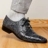 Discount Marco di Milano Fitipaldi Alligator Derby Rustic Grey RustiGrey