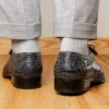 Discount Marco di Milano Fitipaldi Alligator Derby Rustic Grey RustiGrey