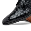 Cheap Marco di Milano Fitipaldi Alligator Derby Black
