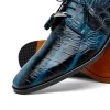 Shop Marco di Milano Fitipaldi Alligator Derby Rustic Navy RustiNavy