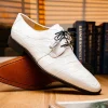 Discount Marco di Milano Fitipaldi Alligator Derby White