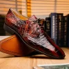 Shop Marco di Milano Fitipaldi Alligator Derby Rustic Cognac RustiCognac