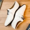 Discount Marco di Milano Fitipaldi Alligator Derby White