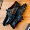 Shop Marco di Milano Fitipaldi Alligator Derby Rustic Navy RustiNavy